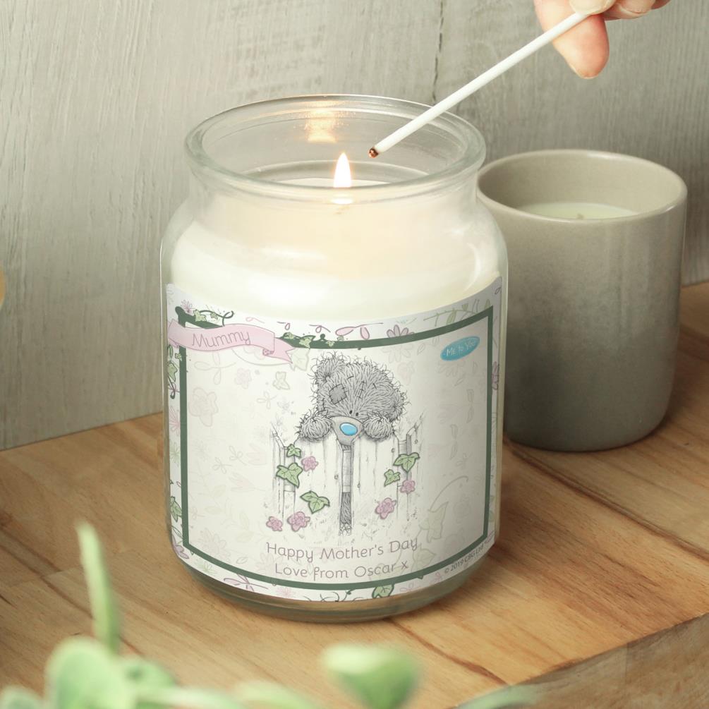 Personalised Me to You Secret Garden Large Jar Candle Extra Image 2